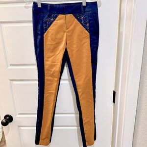 Colorblock Skinny Trouser Pants - Vero Moda